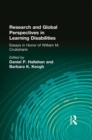Image for Research and global perspectives in learning disabilities: essays in honor of William M. Cruickshank