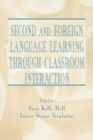 Image for Second and Foreign Language Learning Through Classroom Interaction