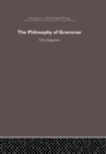 Image for The Philosophy of Grammar