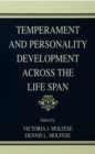 Image for Temperament and personality development across the life span