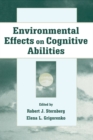 Image for Environmental effects on cognitive abilities