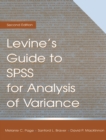 Image for Levine&#39;s guide to SPSS for analysis of variance.