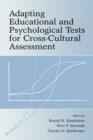 Image for Adapting educational and psychological tests for cross-cultural assessment
