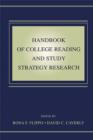 Image for Handbook of college reading and study strategy research