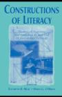 Image for Constructions of literacy: studies of teaching and learning in and out of secondary schools