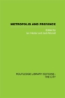 Image for Metropolis and Province