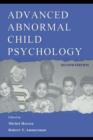 Image for Advanced Abnormal Child Psychology