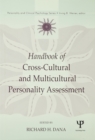 Image for Handbook of cross-cultural and multicultural personality assessment