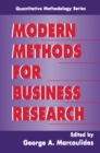 Image for Modern methods for business research