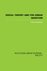 Image for Social Theory and the Urban Question
