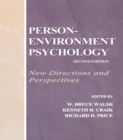 Image for Person-environment psychology: new directions and perspectives
