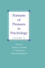 Image for Portraits of Pioneers in Psychology: Volume VI