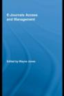 Image for E-journals access and management : 5