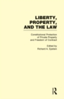 Image for Constitutional protection of private property and freedom of contract