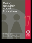 Image for Doing research about education
