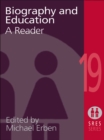 Image for Biography and education: a reader