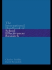 Image for The international handbook on school effectiveness research