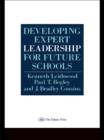 Image for Developing expert leadership for future schools