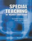 Image for Special teaching in higher education: successful strategies for access and inclusion