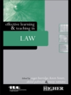 Image for Effective learning &amp; teaching in law