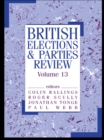 Image for British elections &amp; parties review. : Vol. 13
