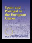Image for Spain and Portugal in the European Union: the first fifteen years