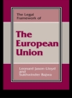 Image for The legal framework of the European Union