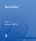 Image for Encyclopedia of library history : vol. 503
