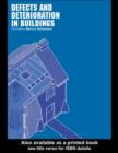 Image for Defects and deterioration in buildings
