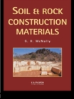 Image for Soil and rock construction materials