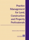 Image for Practice management for land, construction and property professionals