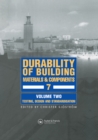 Image for Durability of building materials and components: proceedings of the Seventh International Conference on Durability of Builing Materials and Components, 7DBMC : Stockholm, Sweden 19-23 May 1996