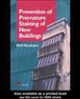 Image for Prevention of premature staining of new buildings.