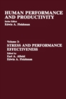 Image for Stress and Performance Effectiveness: Volume 3