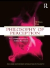 Image for Philosophy of perception