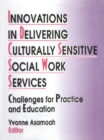 Image for Innovations in delivering culturally sensitive social work services: challenges for practice and education