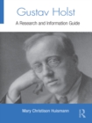 Image for Gustav Holst: A Research and Information Guide