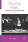 Image for Chamber music: a research and information guide
