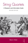 Image for String Quartets: A Research and Information Guide