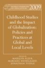 Image for World Yearbook of Education 2009: Childhood Studies and the Impact of Globalization : Policies and Practices at Global and Local Levels : 2009