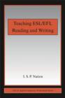 Image for Teaching ESL/EFL reading and writing