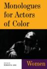 Image for Monologues for actors of color