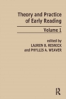 Image for Theory and practice of early reading