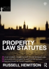Image for Property Law Statutes 2012-2013