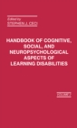 Image for Handbook of Cognitive, Social, and Neuropsychological Aspects of Learning Disabilities: Volume 2