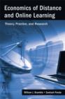 Image for Economics of distance and online learning: theory, practice, and research