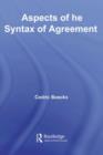 Image for Aspects of the syntax of agreement