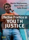 Image for Effective practice in youth justice