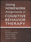 Image for Using homework assignments in cognitive behavioral therapy