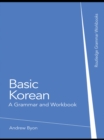 Image for Basic Korean: a grammar and workbook